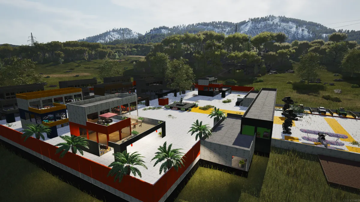 SCUM PVE MOD 服务器 C3 坐标顶级玩家基地详解 PVE 建家全攻略